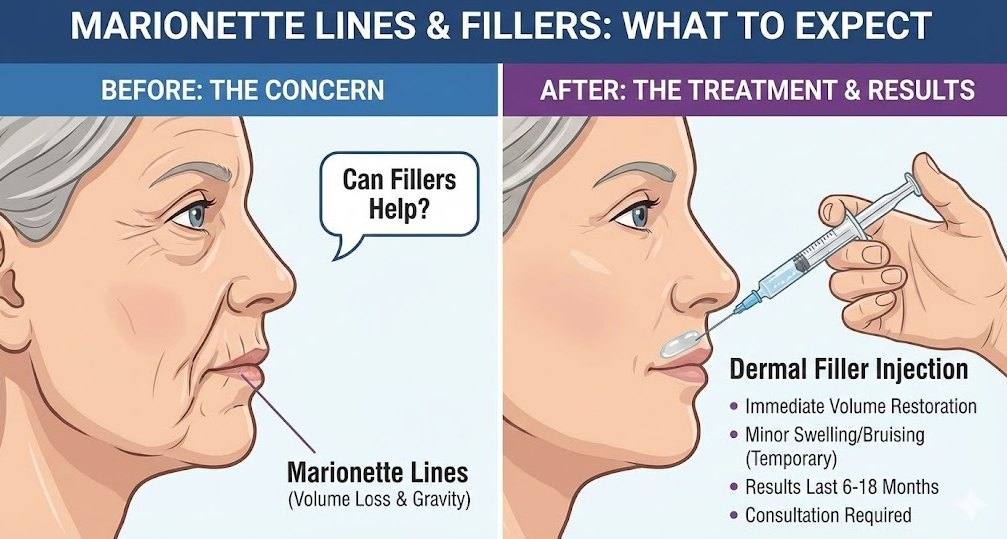 Marionette Lines Filler: Cost, Results, and Best Filler Brands