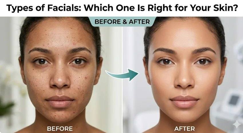 Types of Facials: Which One Is Right for Your Skin?