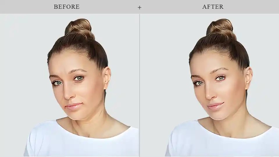 Botox en Brooklyn antes y despues en kalon Dermatology