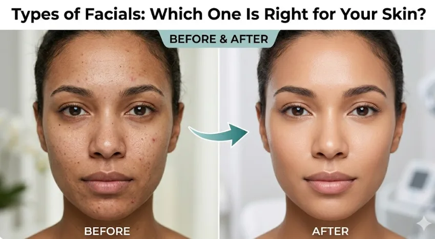 Types of Facials: Which One Is Right for Your Skin?
